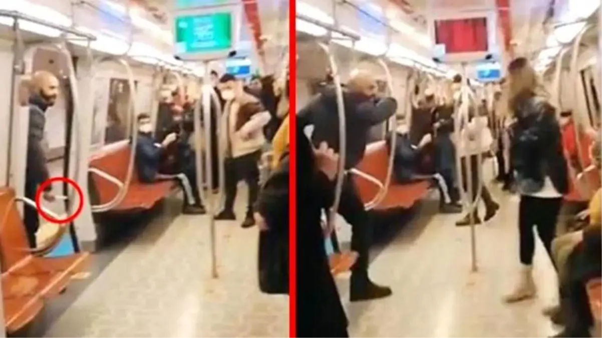 Kadıköy metrosunda bıçak çeken ve 18 yıl hapisle yargılanan saldırgan tahliye edildi