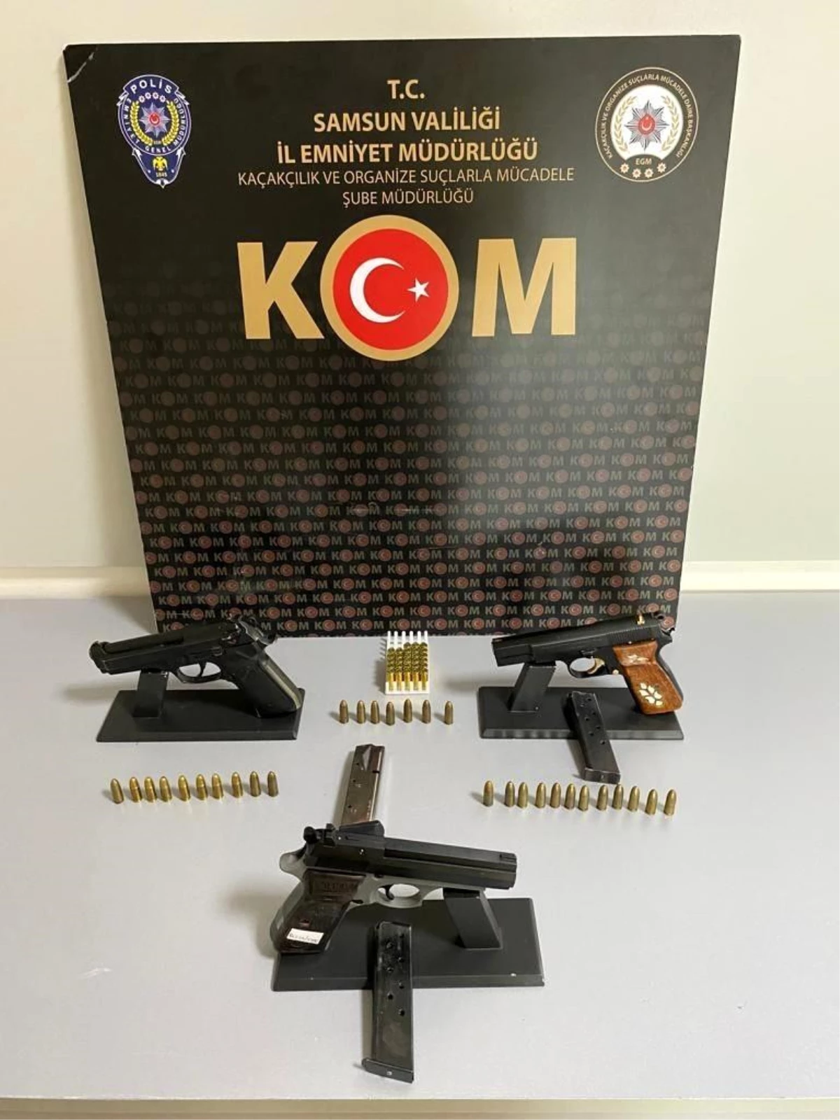 Samsun\'da silah kaçakçılığı operasyonu: 7 gözaltı