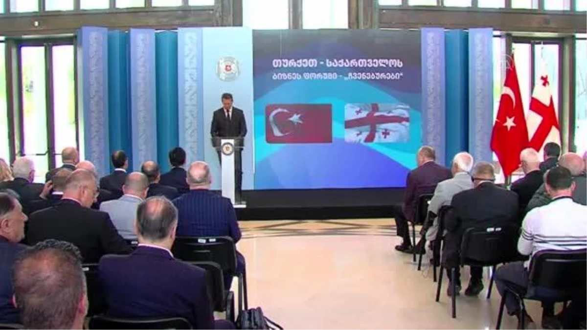Tiflis\'te Gürcistan-Türkiye İş Forumu yapıldı