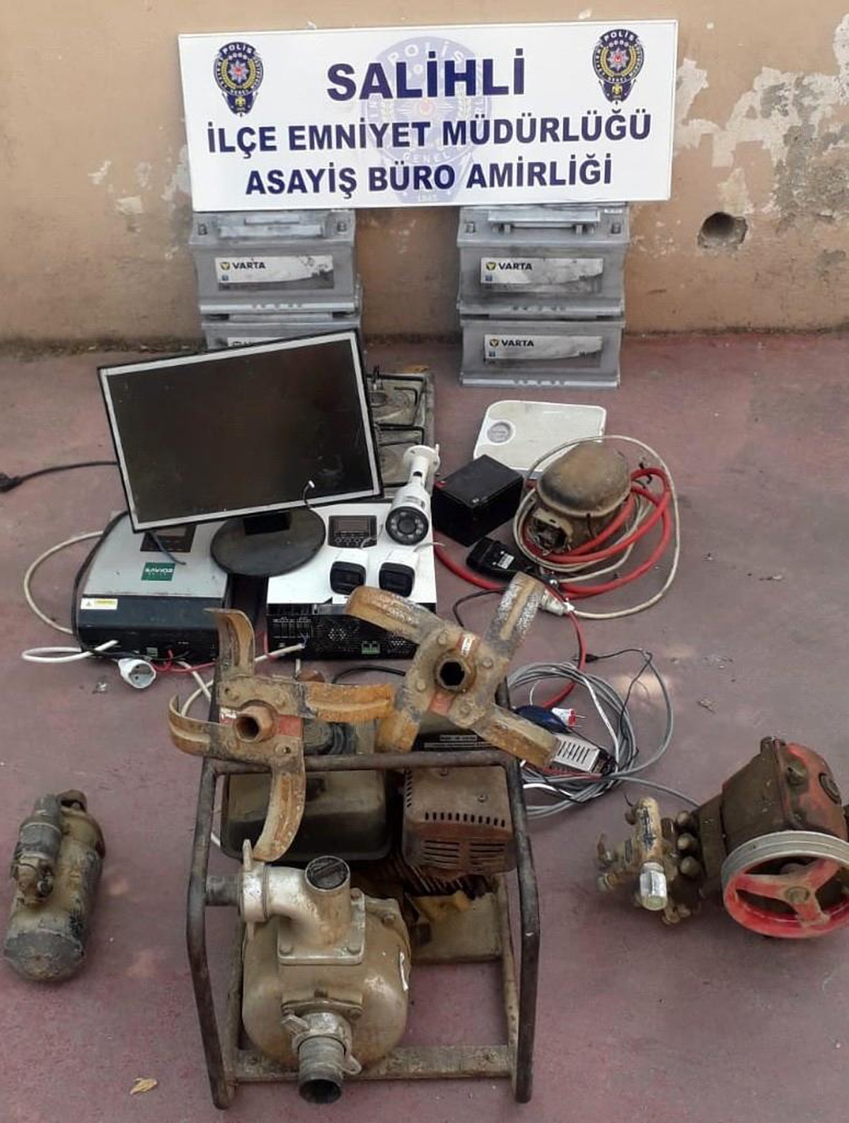 Bağ evinden hırsızlık yapan şüpheli yakalandı