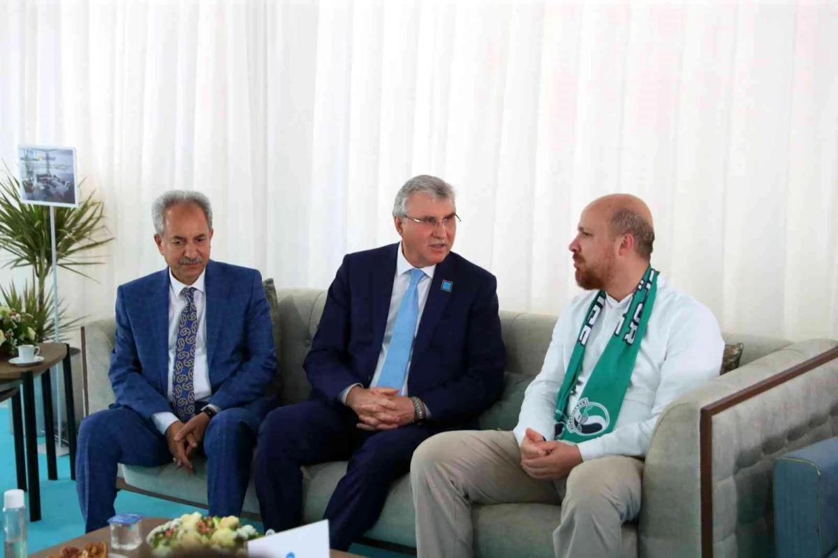 Başkan Yüce, Bilal Erdoğan'la Sakarya kültürünü konuştu