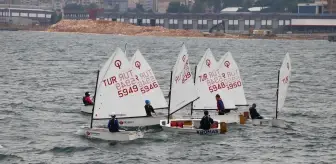 Kiraz festivalinde yelken yarışları nefes kesti