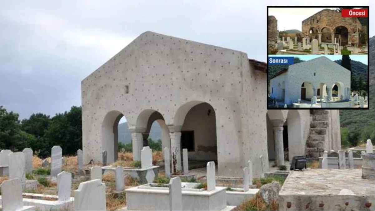 Restorasyon paylaşımı tepki çekmişti! Muğla Büyükşehir Belediyesi'nden konuyla ilgili açıklama geldi: Proje 2015 yılında ödül aldı