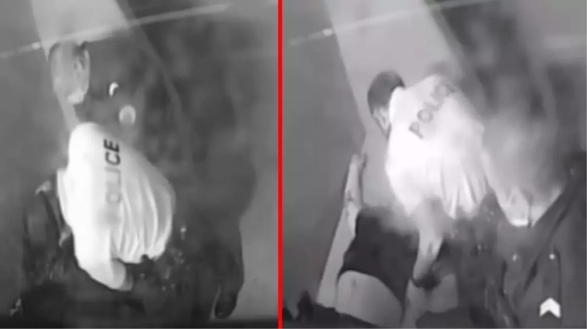 Türk asıllı gencin Fransız polisi tarafından öldürüldüğü anlar kamerada