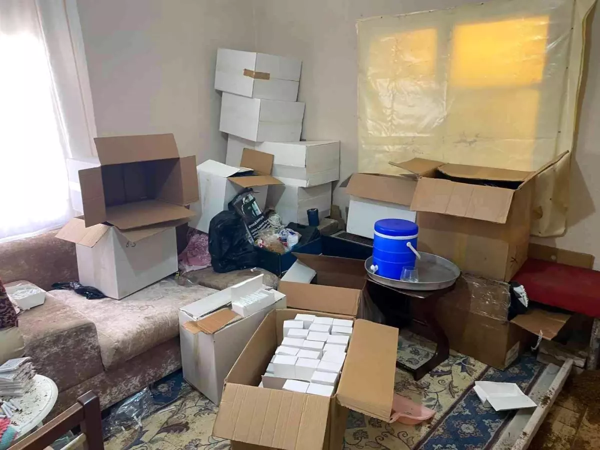 Adana'da kaçakçılık operasyonu