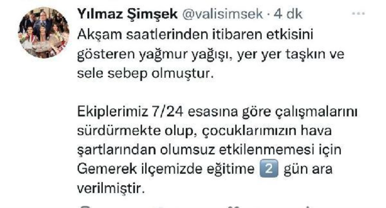 Gemerek\'te etkili olan sağanak sele neden oldu (2)