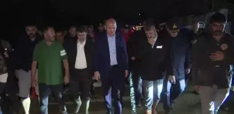 İçişleri Bakanı Soylu, Tatlar Deresi'nde incelemelerde bulundu Açıklaması