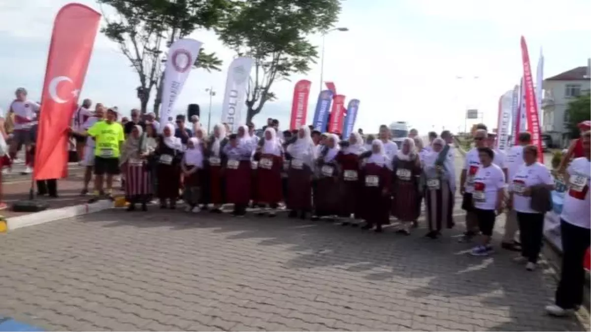 KASTAMONU - 3. İstiklal Yolu Şerife Bacı Yarı Maratonu yapıldı