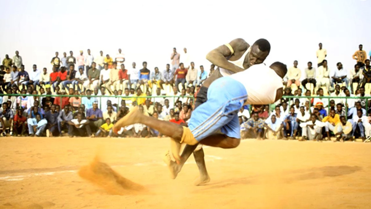 Sudan\'da Nuba Güreş Festivali Hazırlıkları