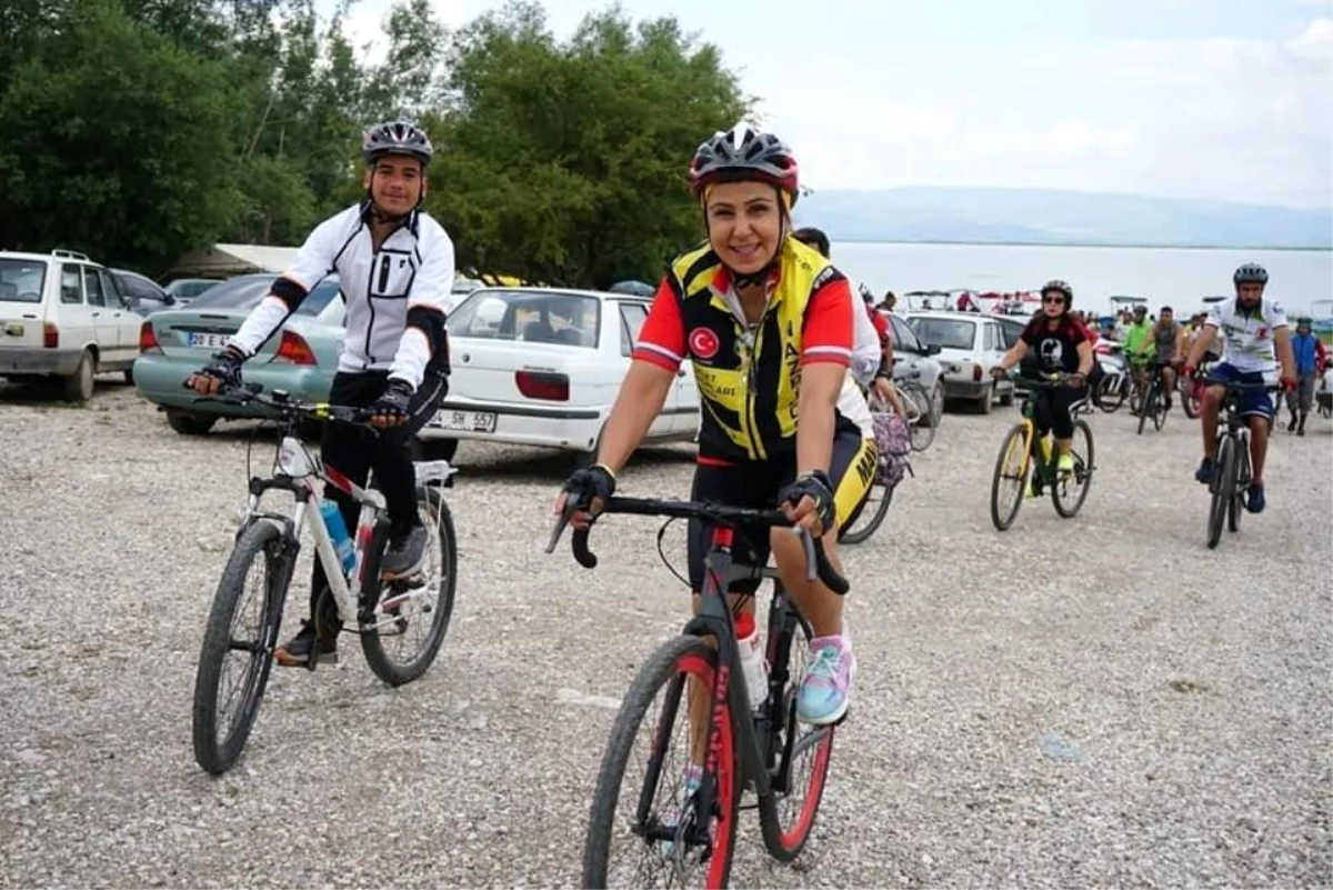 400 sporcu 2 günde bisikletle 300 kilometre yaptı