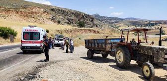 Adıyaman'da motosiklet ve traktör çarpıştı: 2 yaralı