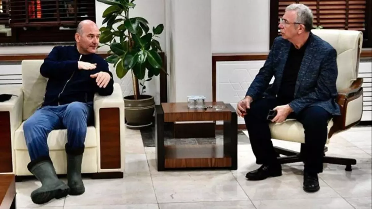 ABB, Mansur Yavaş\'ın Süleyman Soylu\'yla yer aldığı kare hakkında konuştu: Kendisinin poz verme gibi bir gailesi, bir huyu yok