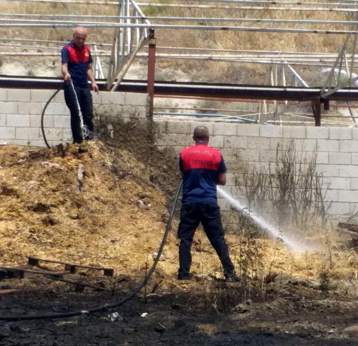 Bir günde 9 farklı tarlada anız yangını çıktı