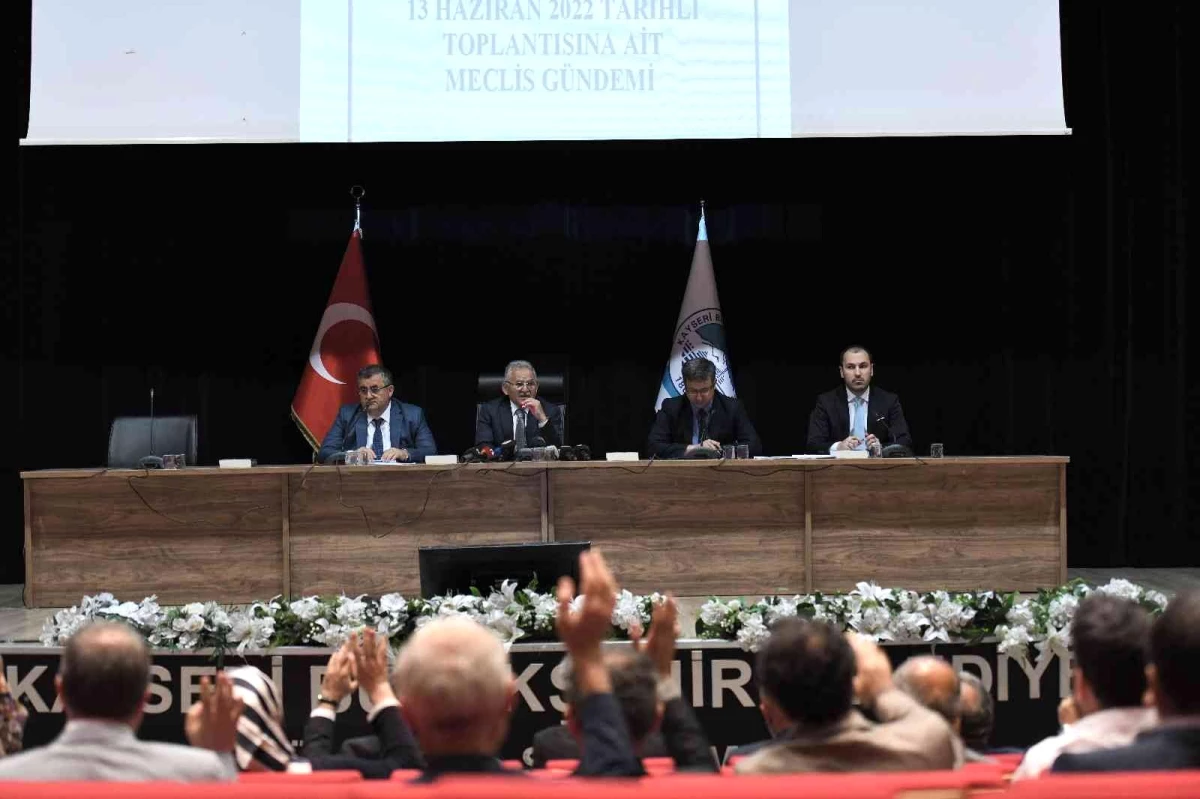 Kayseri Büyükşehir Belediyesi meclis toplantısı gerçekleştirildi