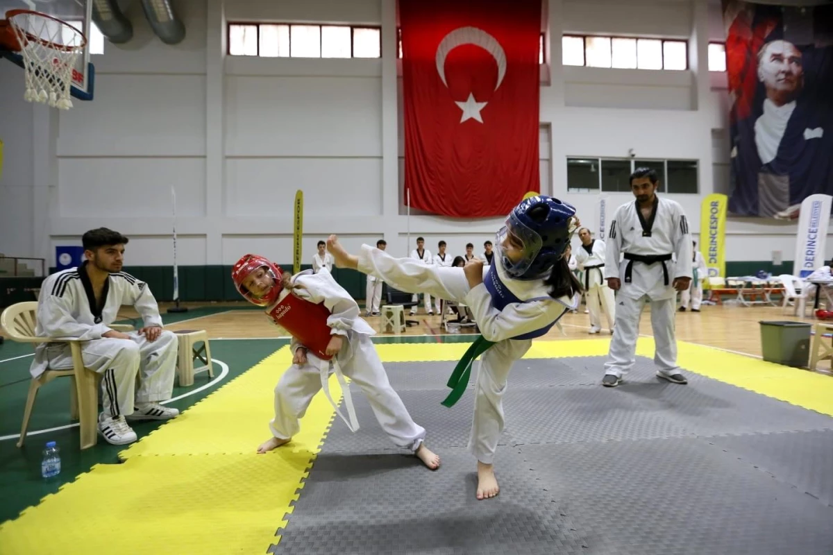 Derince'de tekvando coşkusu