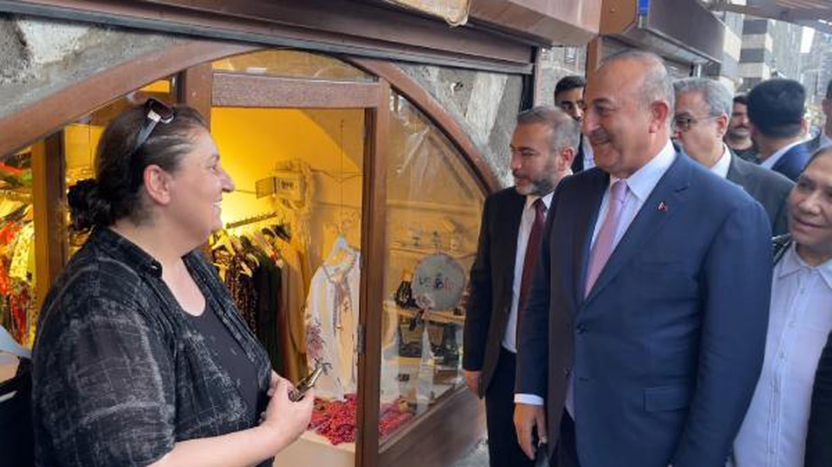 Dışişleri Bakanı Çavuşoğlu: Kürt kardeşlerimize en çok zararı veren, düşmanlık yapan PKK\'dır (2)