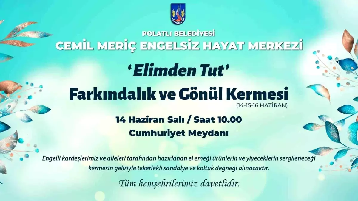 Elimden Tut Farkındalık ve Gönül Sergisi 14-16 Haziran\'da misafirlerini ağırlayacak