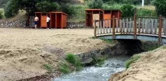 Kömür tozları yağmurla dereye aktı, İzmit Körfezi karardı