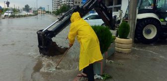 Osmaniye'de sağanak yağış hayatı olumsuz etkiledi