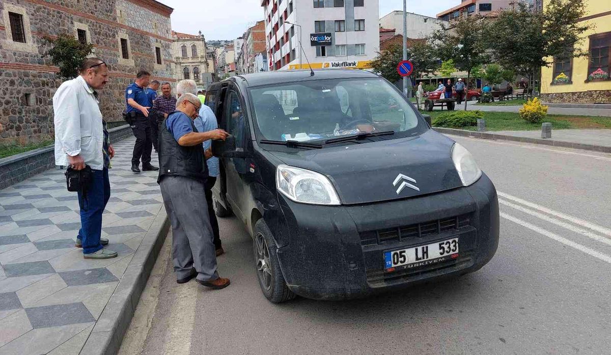 Samsun\'da trafik kazası: 1 yaralı