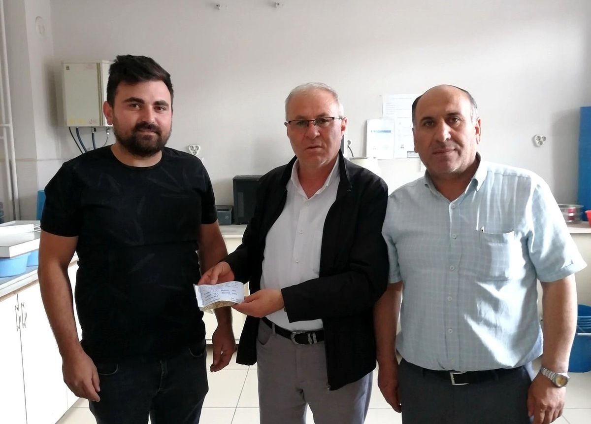 Sungurlu\'da ilk mahsul borsaya geldi