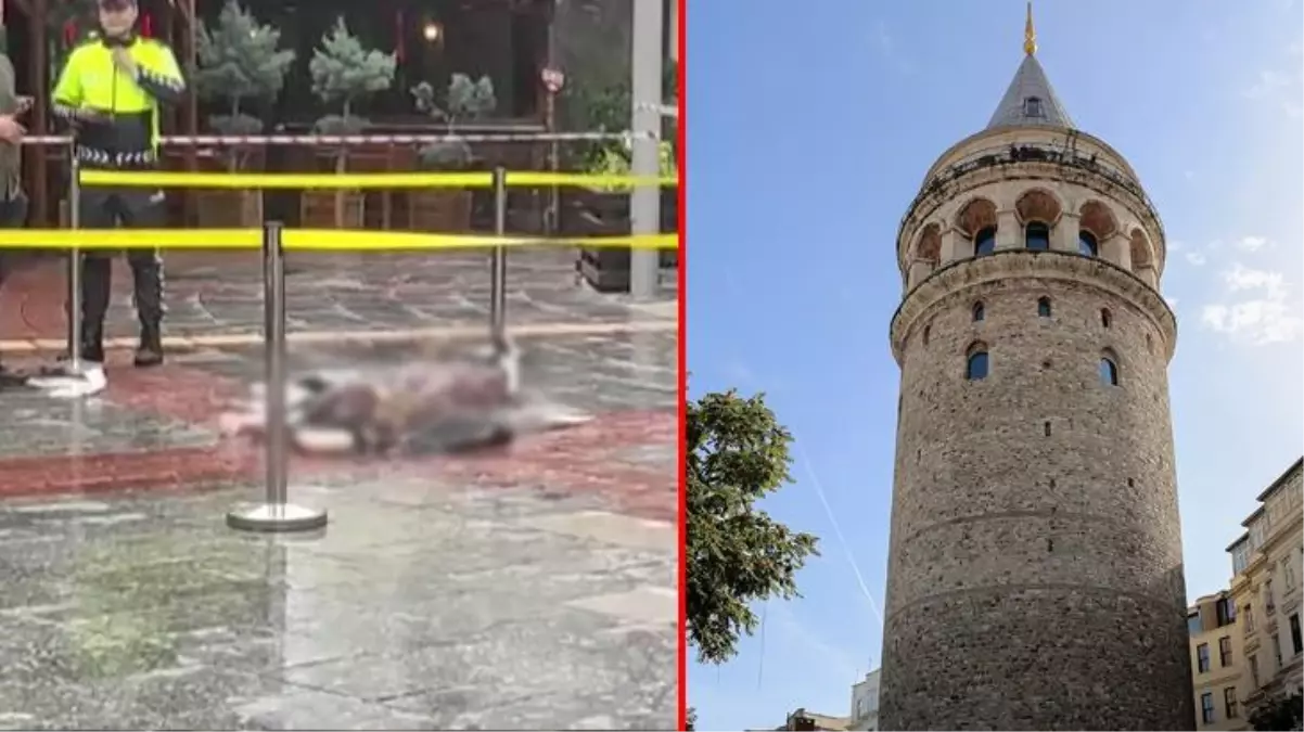 Genç, İstanbul'daki tarihi Galata Kulesi'nden atlayarak canına kıydı