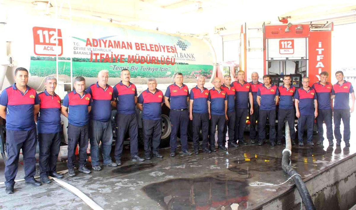 Adıyaman\'da itfaiye ekipleri 24 saat hazır kıta