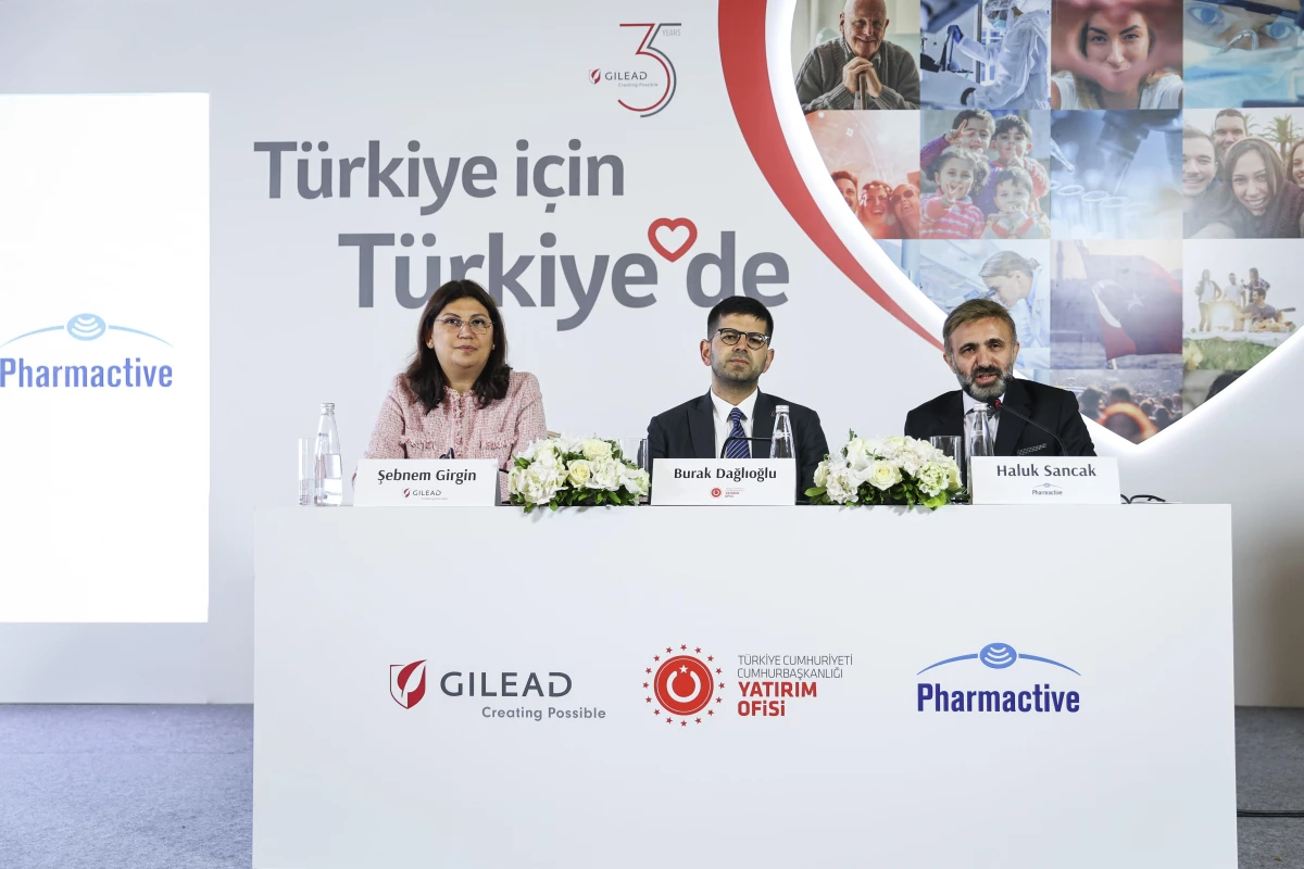 Gilead, Hepatit ve HIV alanlarında geliştirdiği ilaçları Türkiye\'de üretmeye başladı