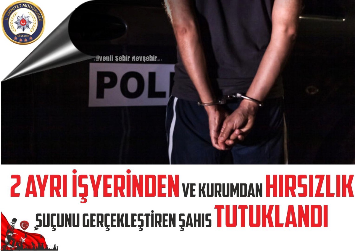 İş yeri faresi polisten kaçamadı