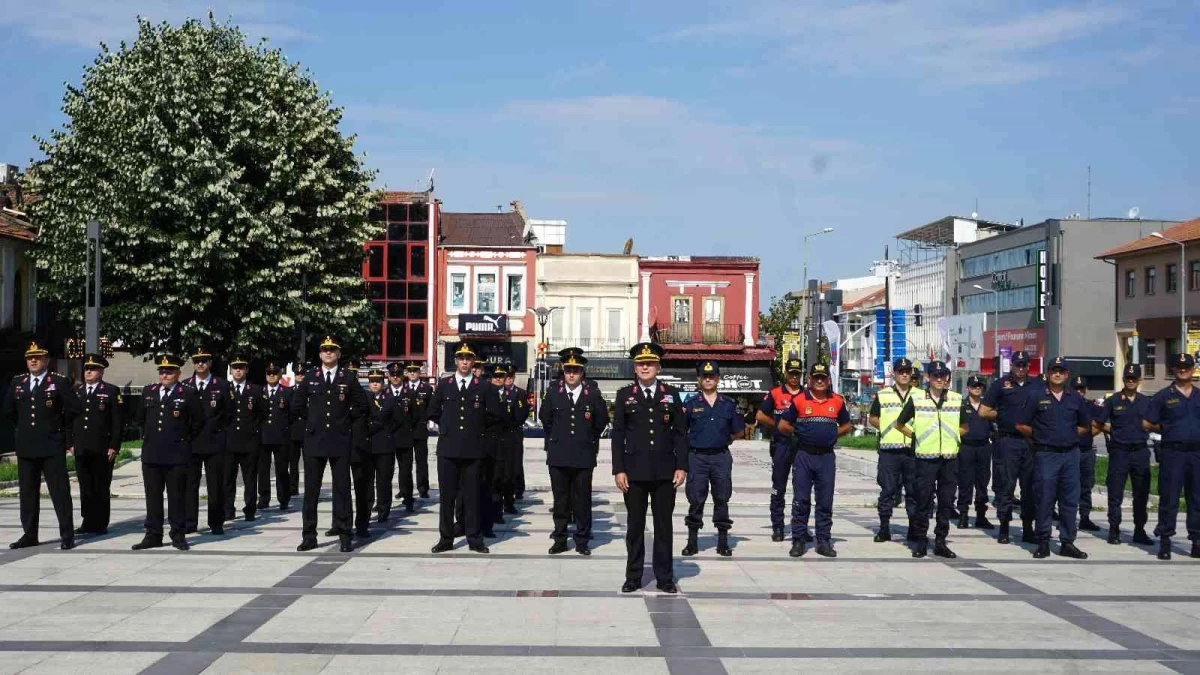 Trakya\'da jandarma teşkilatının 183. kuruluş yıl dönümü kutlandı