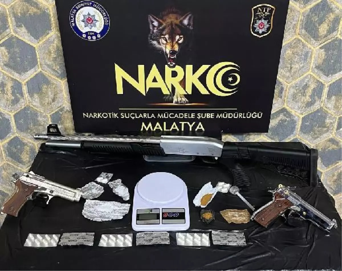Malatya'da uyuşturucu operasyonu: 14 gözaltı