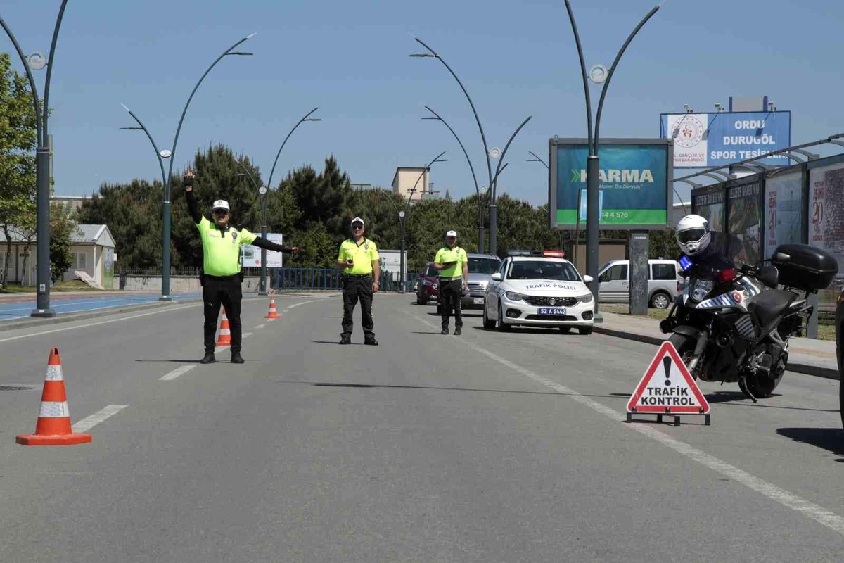 Ordu\'da 47 sürücünün ehliyetine el konuldu