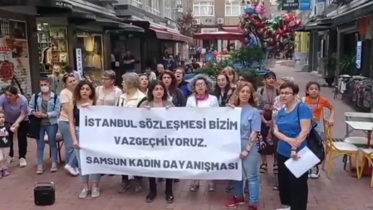 Samsun Kadın Dayanışması: İstanbul Sözleşmesi\'ni Savunuyoruz ve Bundan Vazgeçmeyeceğiz