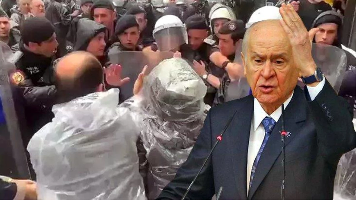 Devlet Bahçeli\'den polise yumruk atan DBP\'li vekile sert sözler: Böyle bir şerefsizliğe hangi ülke ruhsat verir?