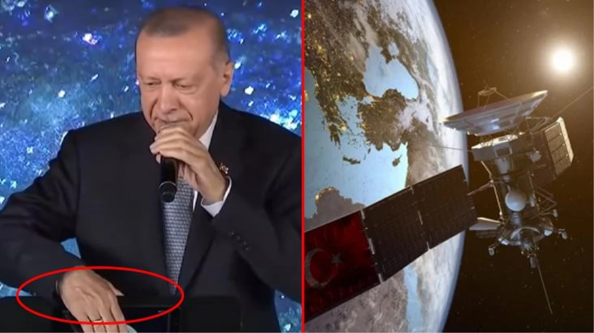 Erdoğan butona bastı Türksat 5B uydusu hizmete girdi