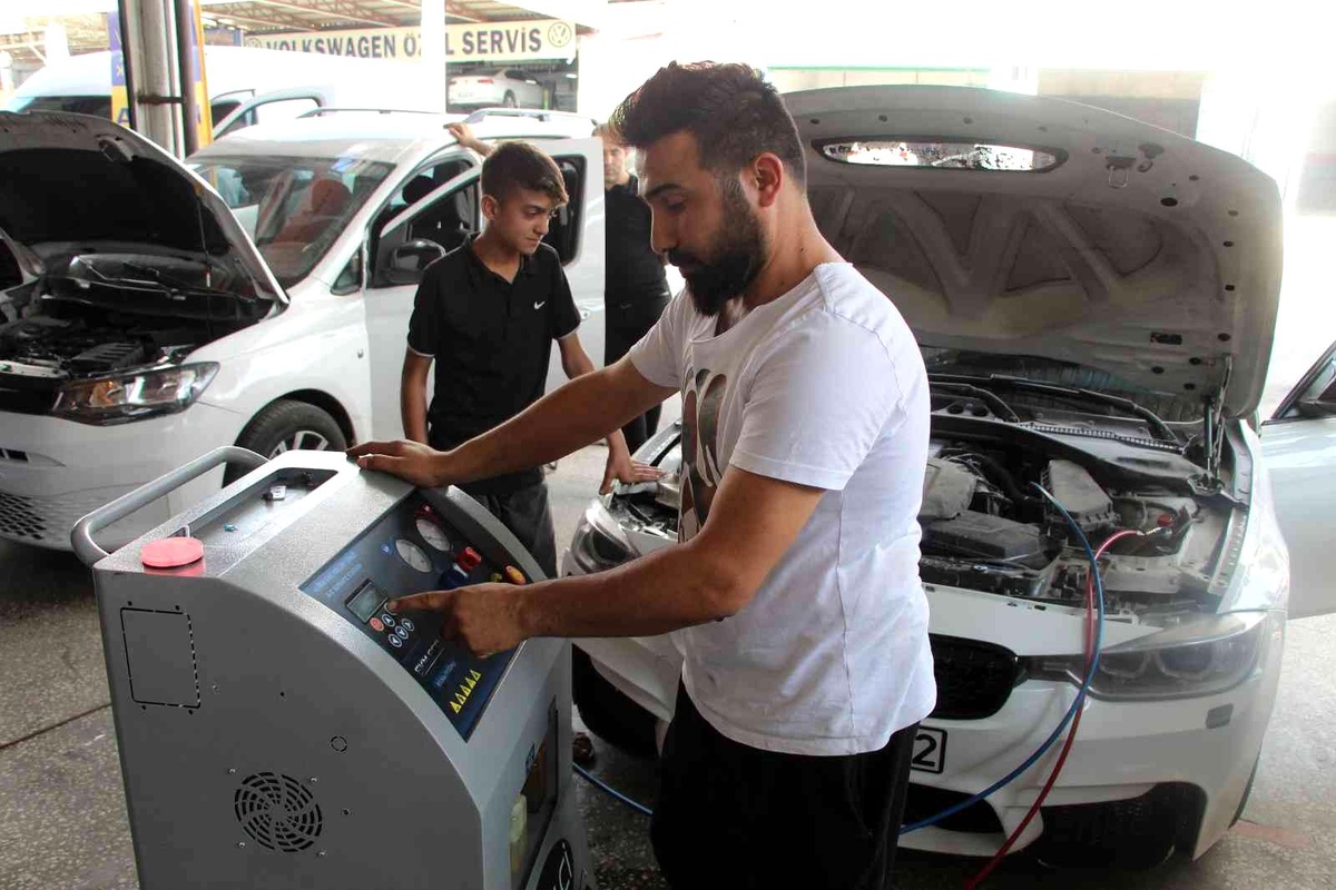 Batmanlı oto klima esnafından sürücülere yazlık bakım uyarısı