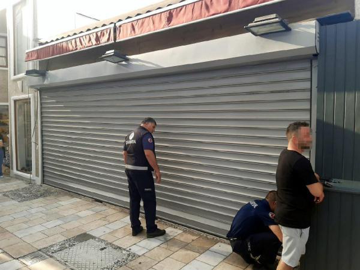 Bodrum\'da \'hanutçuluk\' yapan 10 işletmeye 3 gün süreyle kapatma cezası