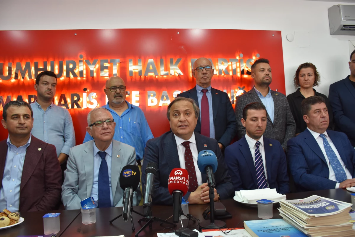 CHP Genel Başkan Yardımcısı Torun, Marmaris\'te basın toplantısı düzenledi