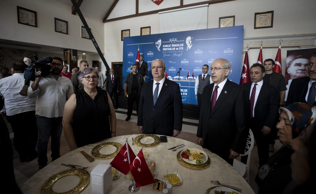 CHP Genel Başkanı Kılıçdaroğlu, kanaat önderleri buluşmasında konuştu Açıklaması