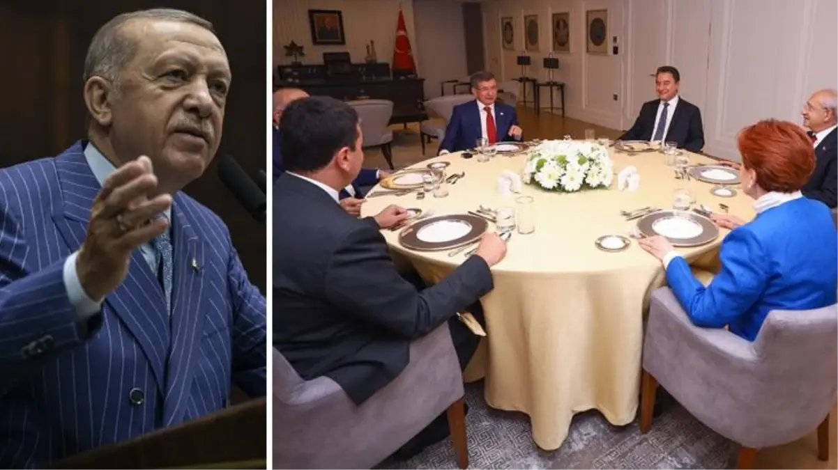 Cumhurbaşkanı Erdoğan, Nasreddin Hoca fıkrasıyla 6\'lı masaya gönderme yaptı: Güya seçim tarihi belli olsa, adayları hazır.