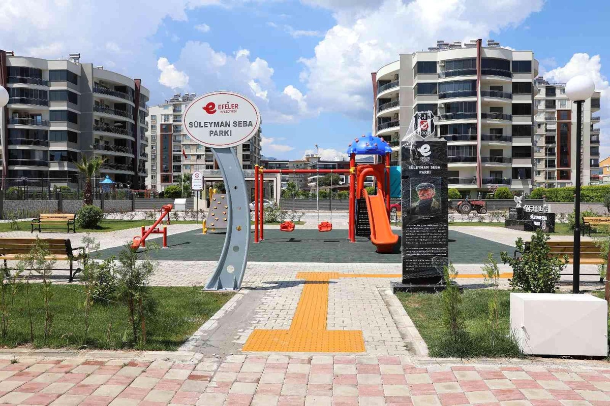 Efeler\'de Süleyman Seba Parkı Hizmete Açılıyor
