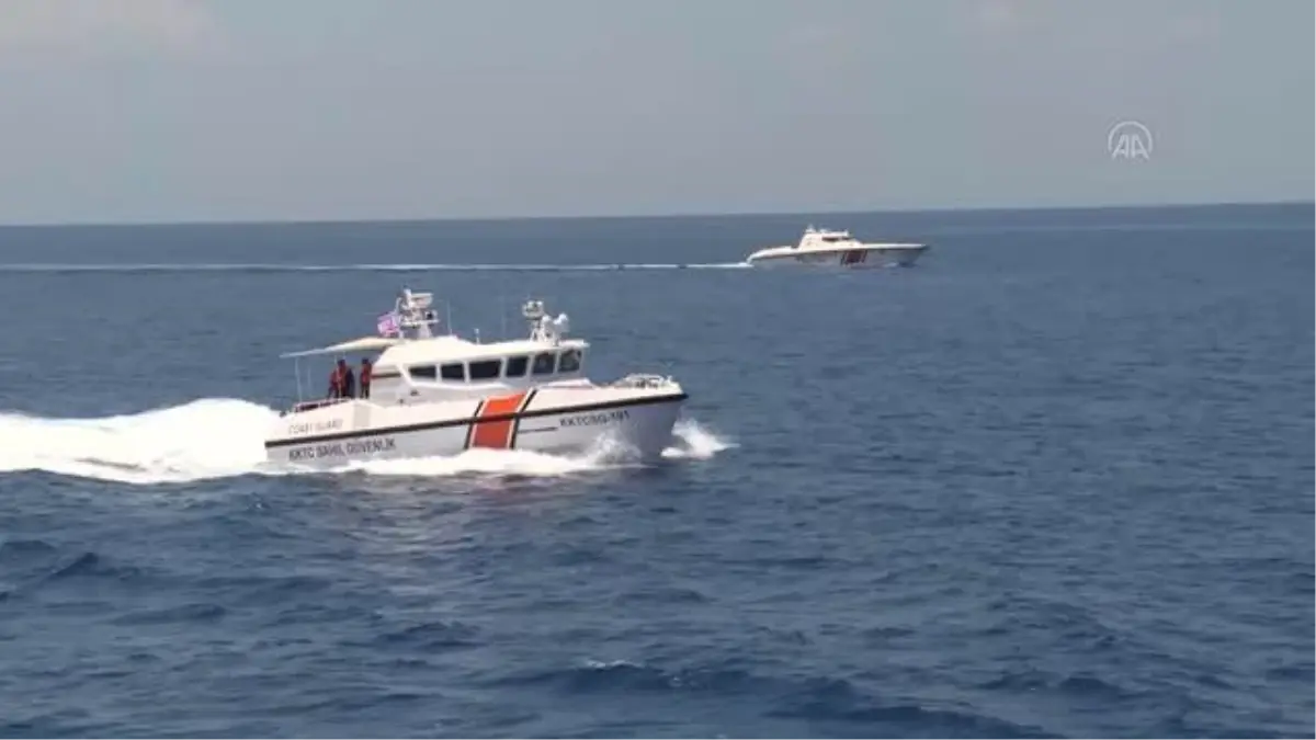 GAZİMAĞUSA - KKTC'de 'Şehit Teğmen Caner Gönyeli 2022 Arama Kurtarma Davet Tatbikatı' devam ediyor