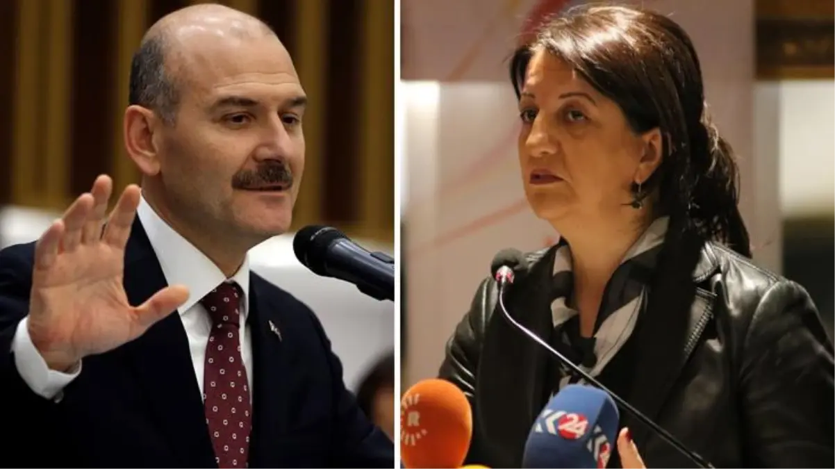 Bakan Soylu\'dan Pervin Buldan\'a sert sözler: Bunlar PKK\'nın dışında en ufak bir adım atamazlar, Karayılan\'ın Buldan\'a gönderdiği bir kaset var