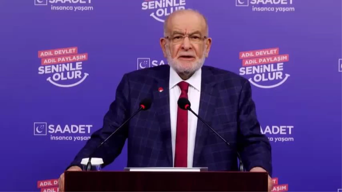 Karamollaoğlu: Seçimler Tam Zamanında Yapıldığı Takdirde Erdoğan Aday Olamaz