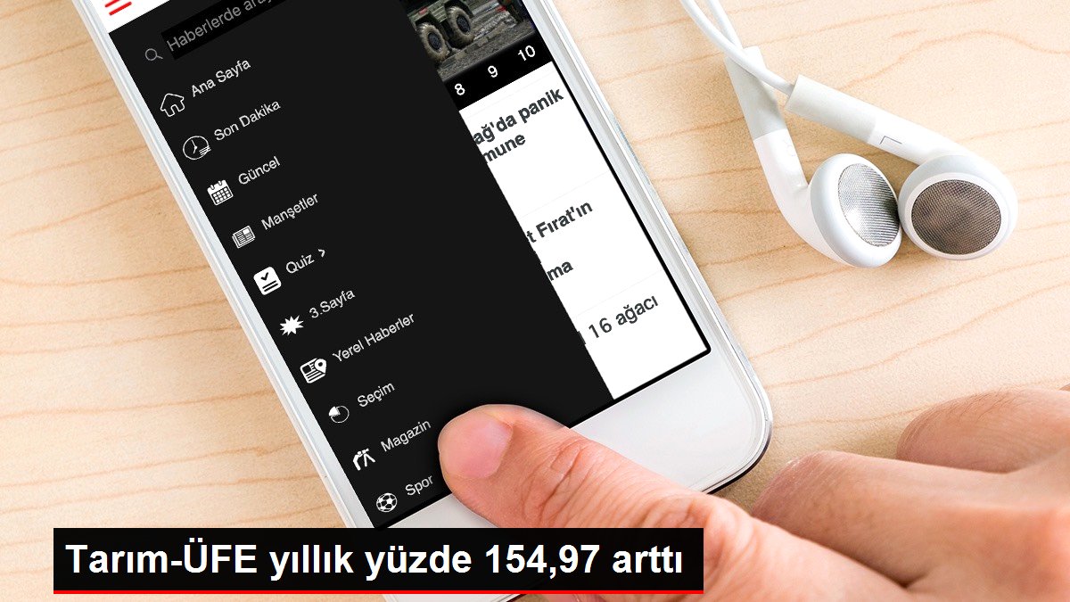 Tarım-ÜFE yıllık yüzde 154,97 arttı