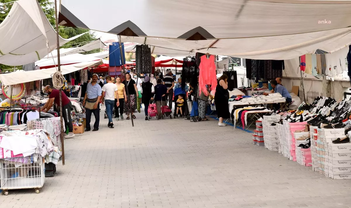 Tepebaşı Batıkent Semt Pazarı Hizmete Girdi