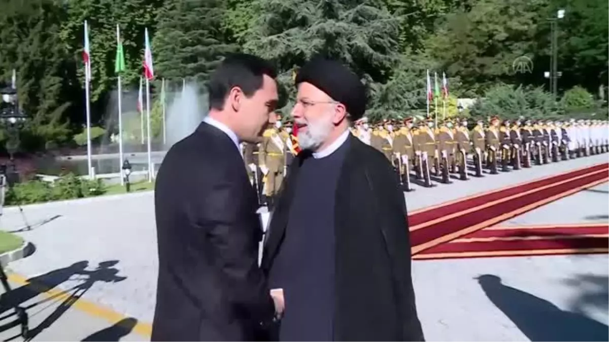 Türkmenistan Devlet Başkanı Serdar Berdimuhammedov, İran\'da