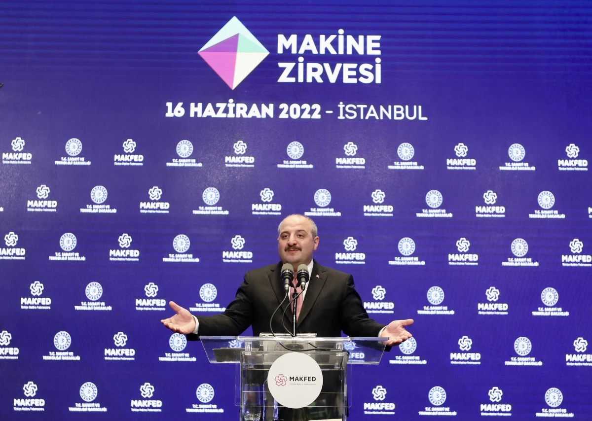 Bakan Varank "Makine Zirvesi 2022"de konuştu Açıklaması