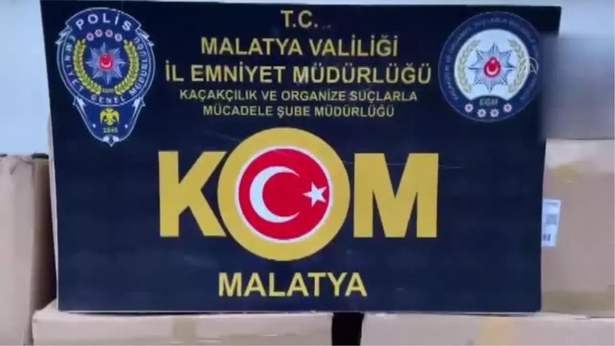 Kargo aracında gümrük kaçağı tütün ürünleri ele geçirildi