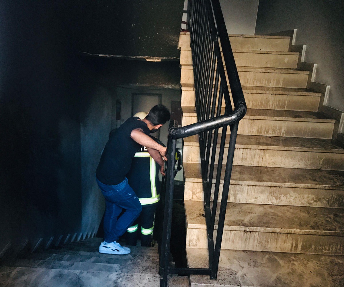 Kayseri\'de bir apartmanın bodrumunda çıkan yangın söndürüldü